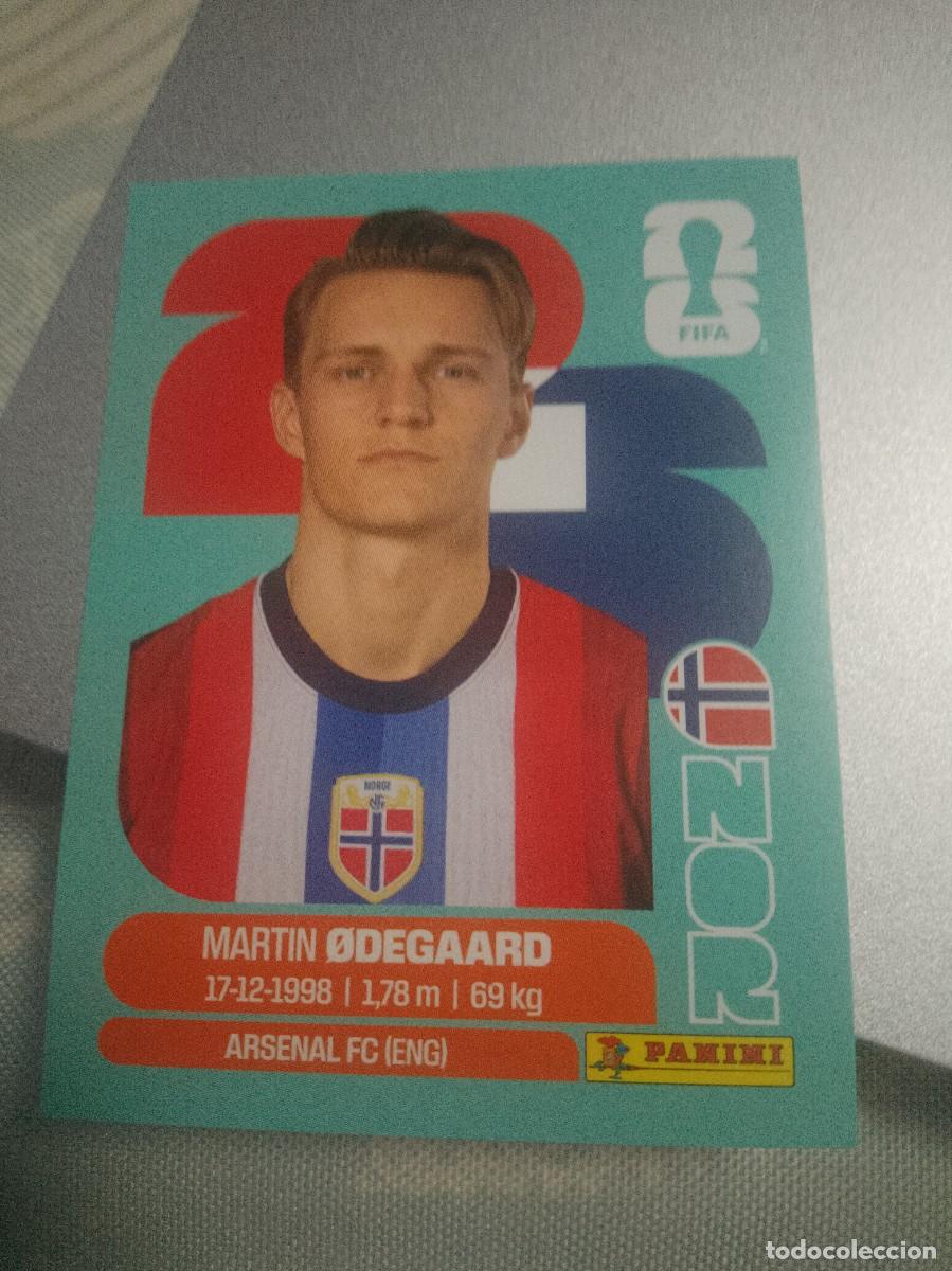 Cromos de f&uacute;tbol: &Oslash;DEGAARD NORUEGA NOR 10 MUNDIAL FIFA WORLD CUP 2026 26 PANINI STICKERS NUEVO