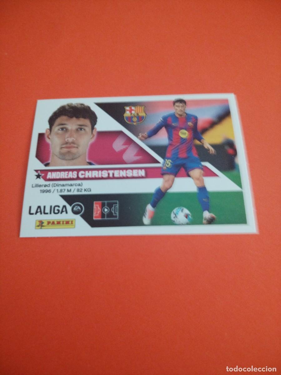 Cromos de f&uacute;tbol: ESTE 2026 2027 F C BARCELONA N 6B CHRISTENSEN