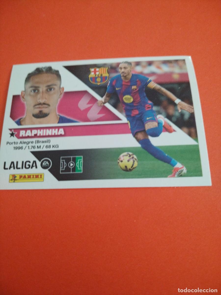 Cromos de f&uacute;tbol: ESTE 2026 2027 F C BARCELONA N 19 RAPHINHA