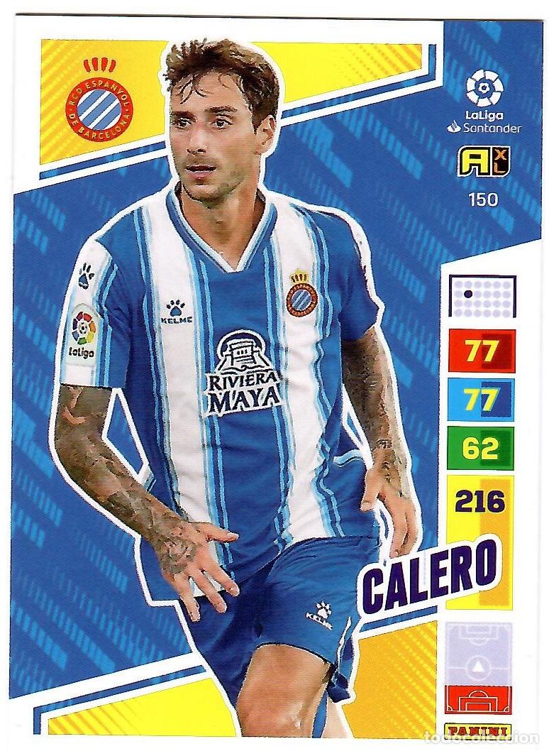 Cromos de f&uacute;tbol: Calero (R.C.D. Espanyol), n&ordm; 150: Cromo del album de futbol Adrenalyn 2022-23