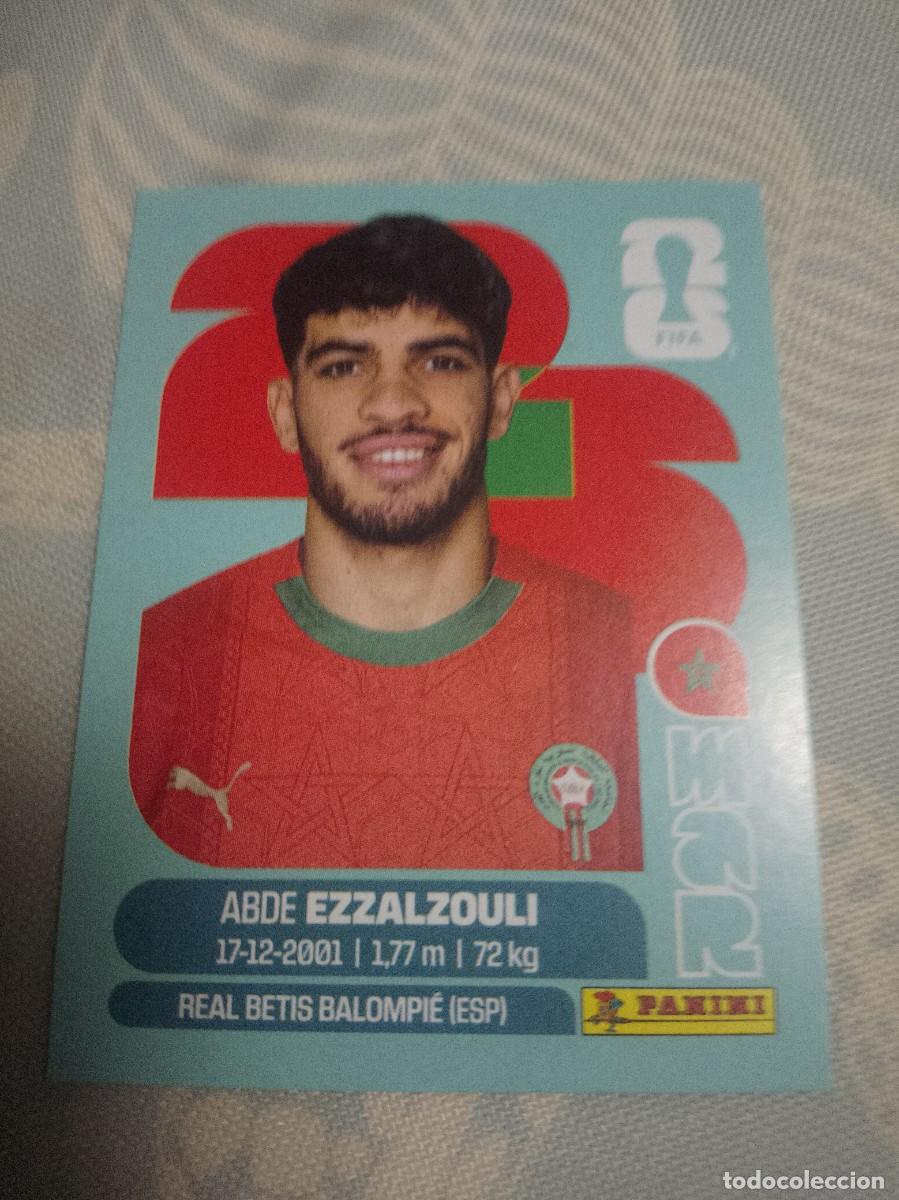 Cromos de f&uacute;tbol: MAR 17 ABDE EZZALZOULI MARRUECOS MUNDIAL FIFA WORLD CUP 2026 26 PANINI STICKERS NUEVO