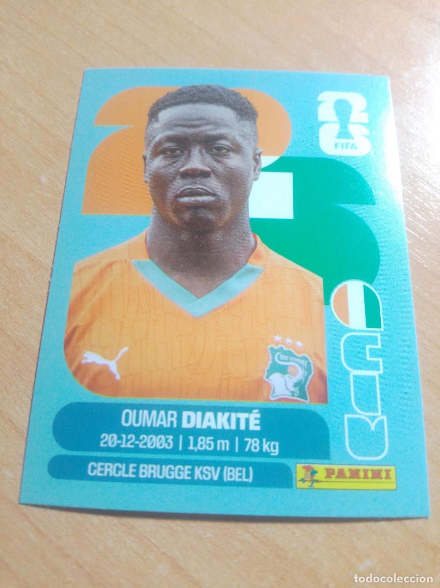 Cromos de f&uacute;tbol: DIAKAT&Eacute; COSTA DE MARFIL CIV 20 MUNDIAL FIFA WORLD CUP 2026 26 PANINI STICKERS NUEVO