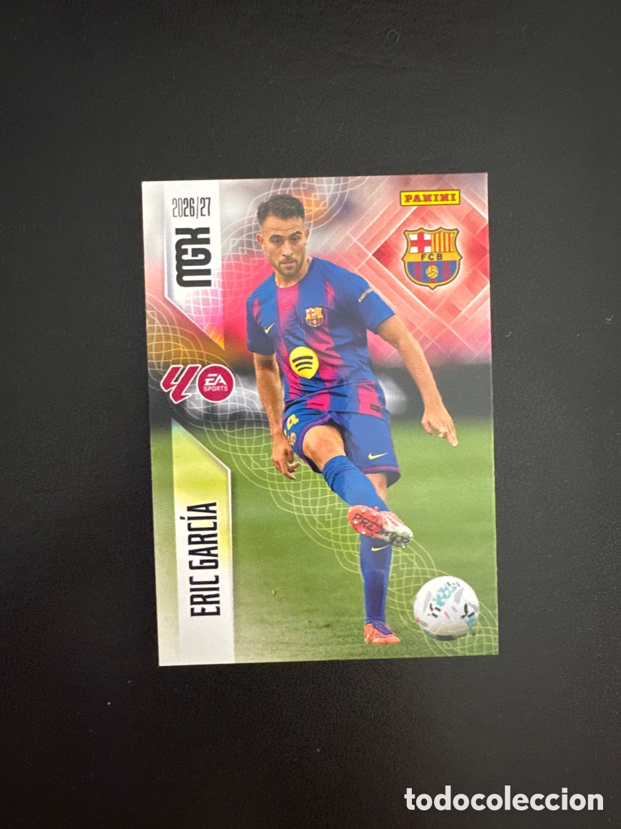 Cromos de f&uacute;tbol: ERIC GARCIA BARCELONA N&Uacute;MERO 79 MEGACRACKS 2026 2027