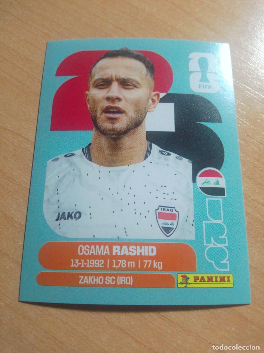 Cromos de Futebol: RASHID IRAQ IRQ 17 MUNDIAL FIFA WORLD CUP 2026 26 PANINI STICKERS NUEVO