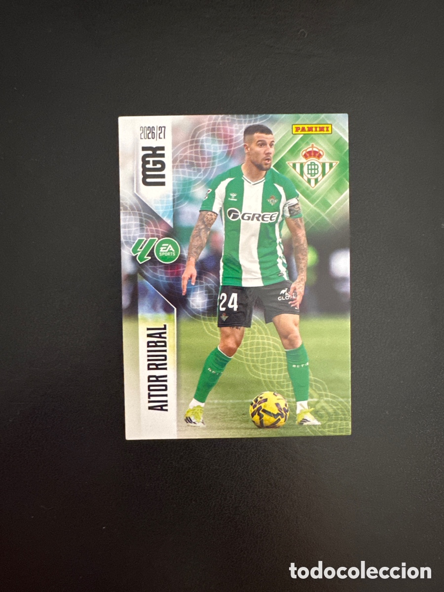 Cromos de Futebol: AITOR RUIBAL BETIS NUMERO 94 MEGACRACKS 2026 2027