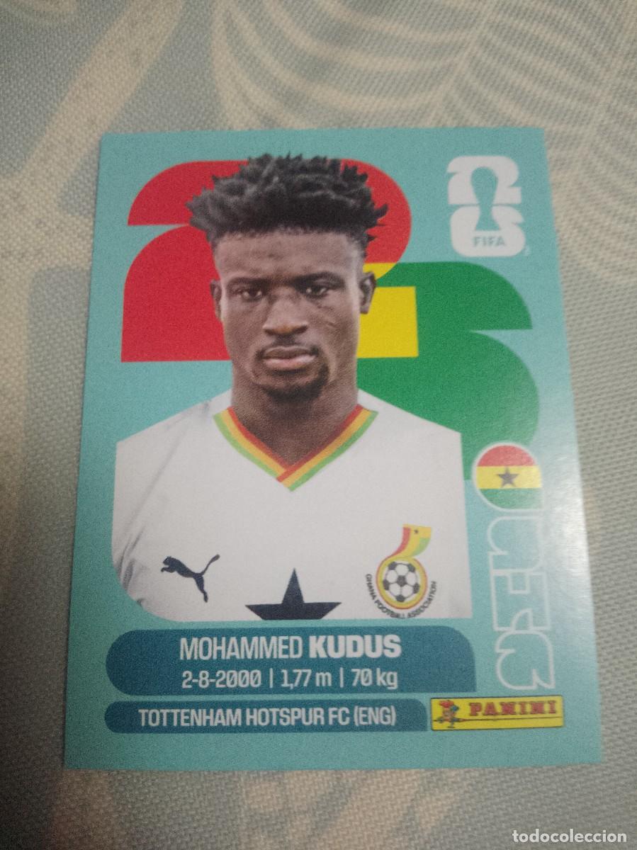 Cromos de Futebol: KUDUS GHANA GHA 14 MUNDIAL FIFA WORLD CUP 2026 26 PANINI STICKERS NUEVO