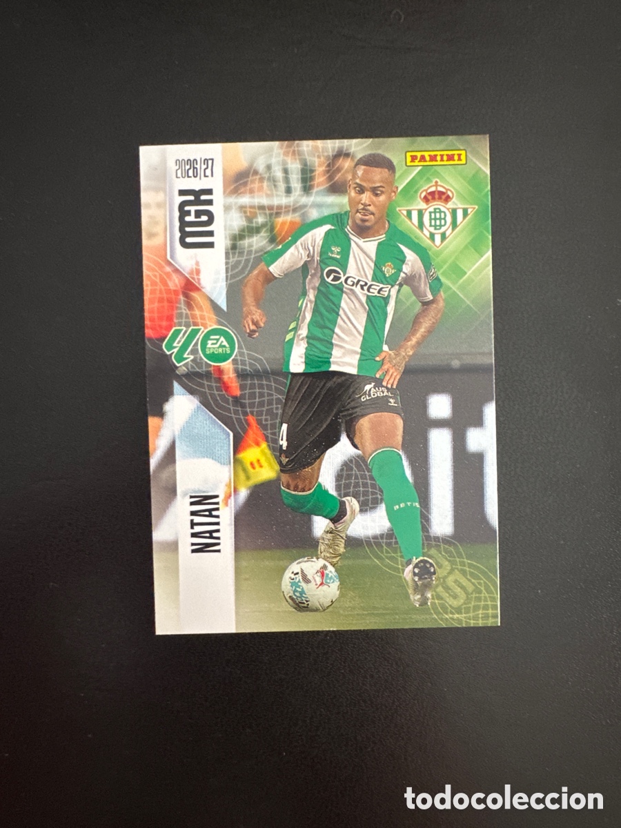Cromos de f&uacute;tbol: NAT&Aacute;N BETIS NUMERO 97 MEGACRACKS 2026 2027