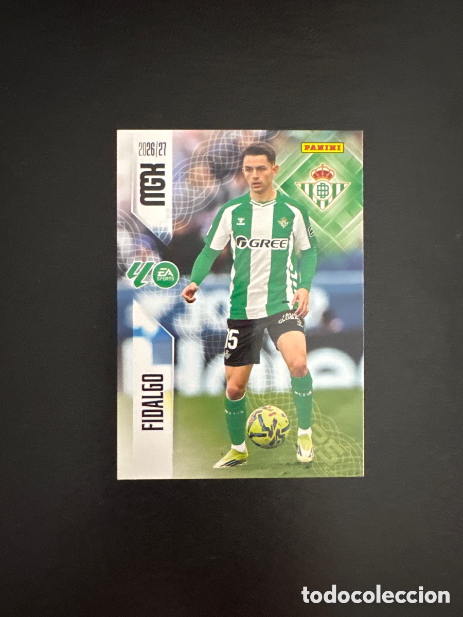 Cromos de f&uacute;tbol: FIDALGO BETIS NUMERO 101 MEGACRACKS 2026 2027