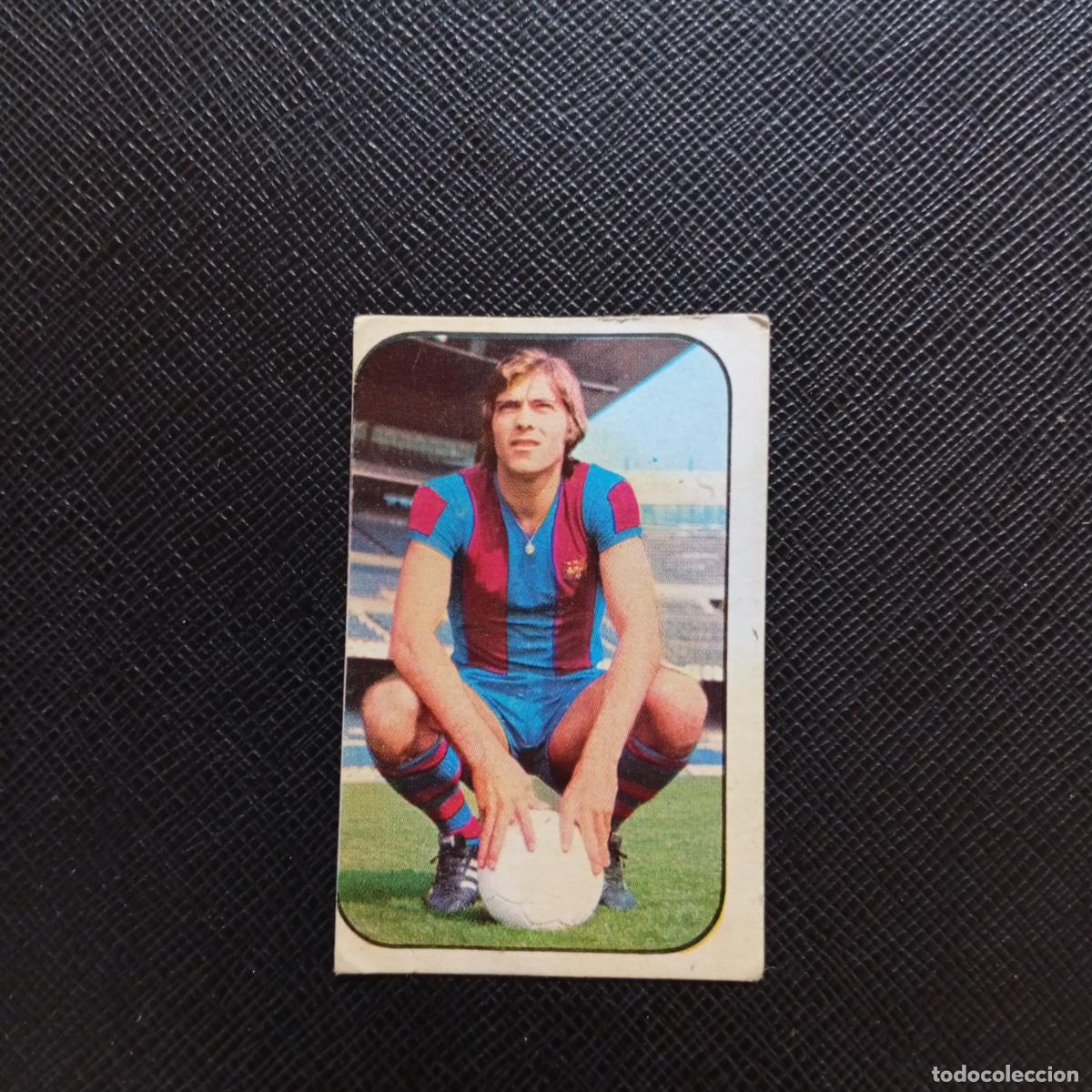 Cromos de f&uacute;tbol: MIGUELI BARCELONA ESTE 1976 1977 CROMO FUTBOL 76 77 LIGA - SIN PEGAR - A175 PG15