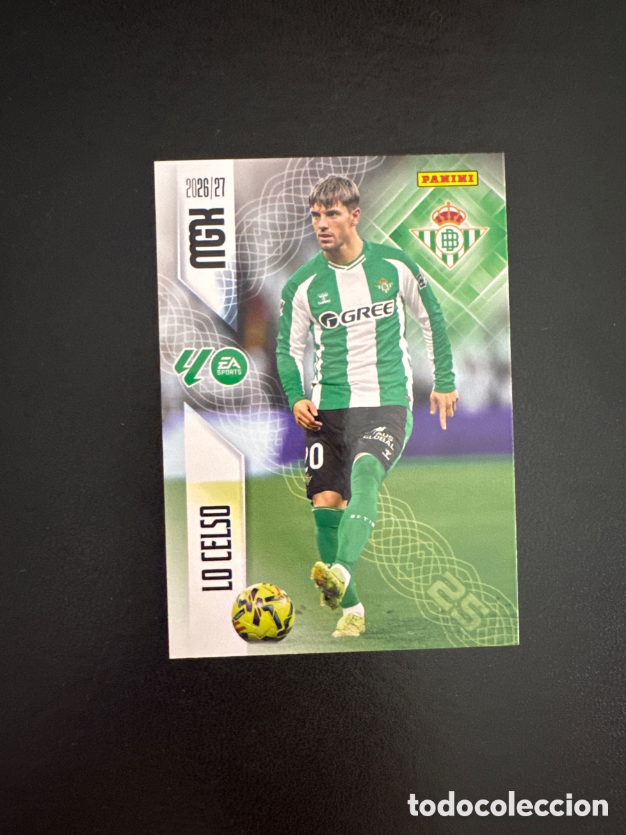 Cromos de f&uacute;tbol: LO CELSO BETIS NUMERO 103 MEGACRACKS 2026 2027