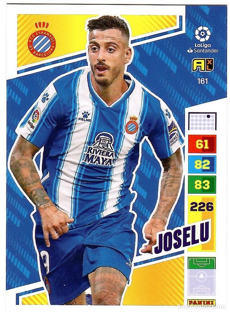 Cromos de f&uacute;tbol: Joselu (R.C.D. Espanyol), n&ordm; 161: Cromo del album de futbol Adrenalyn 2022-23