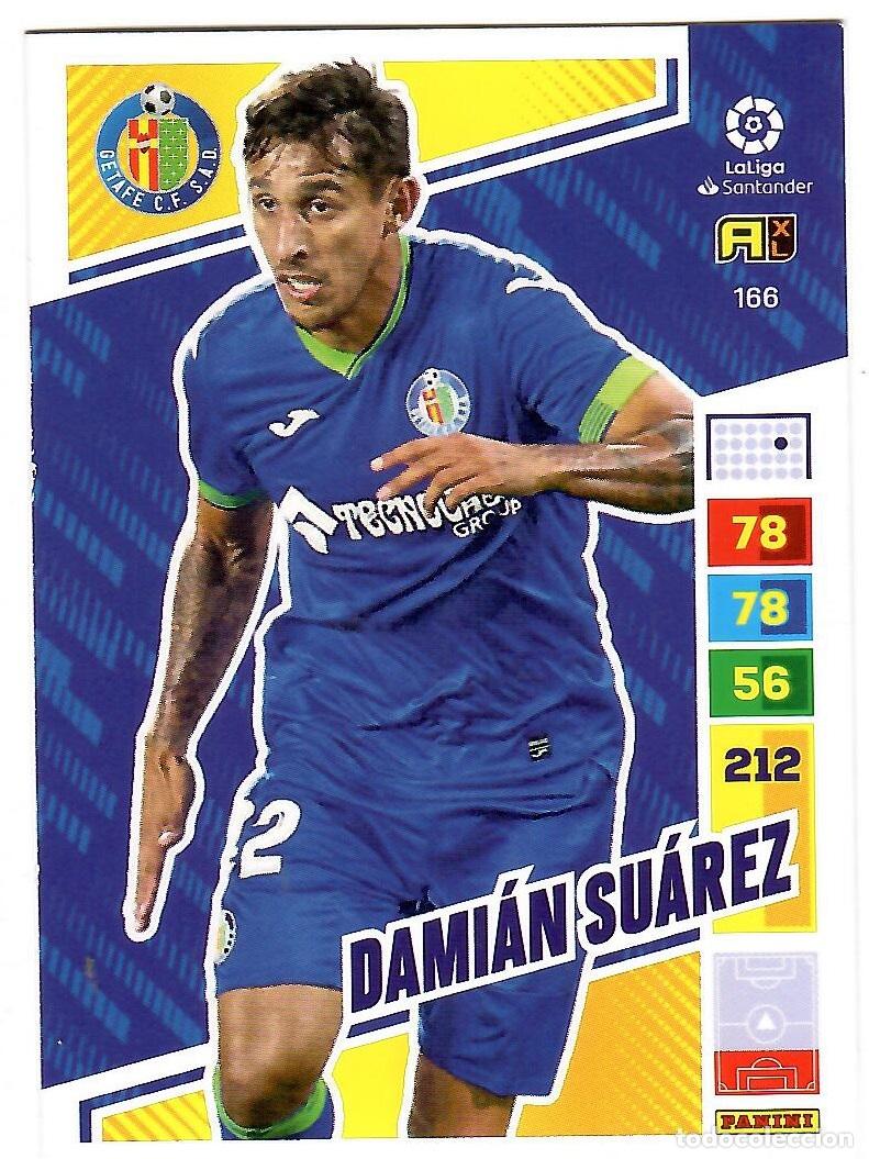 Cromos de f&uacute;tbol: Damian Suarez (Getafe), n&ordm; 166: Cromo del album de futbol Adrenalyn 2022-23