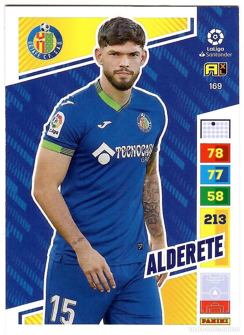 Cromos de f&uacute;tbol: Alderete (Getafe), n&ordm; 169: Cromo del album de futbol Adrenalyn 2022-23