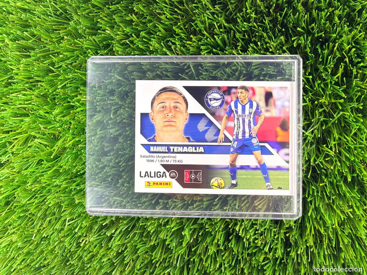 Cromos de f&uacute;tbol: N&ordm; 7 Tenaglia D Alav&eacute;s Liga Este 26 27