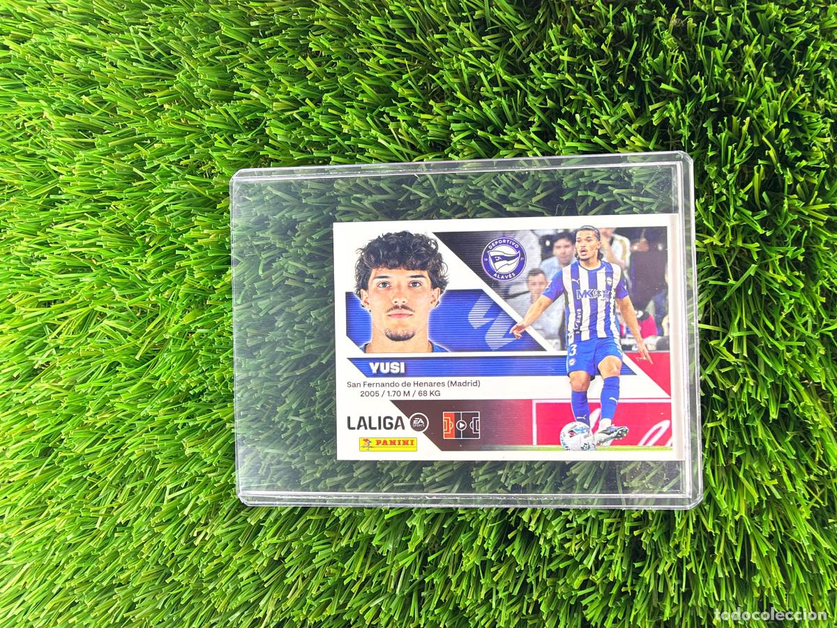 Cromos de f&uacute;tbol: N&ordm; 9 Yusi D Alav&eacute;s Liga Este 26 27