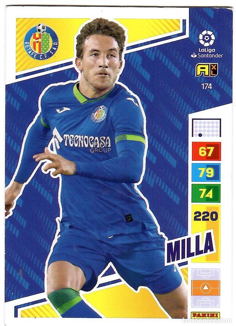 Cromos de f&uacute;tbol: Milla (Getafe), n&ordm; 174: Cromo del album de futbol Adrenalyn 2022-23