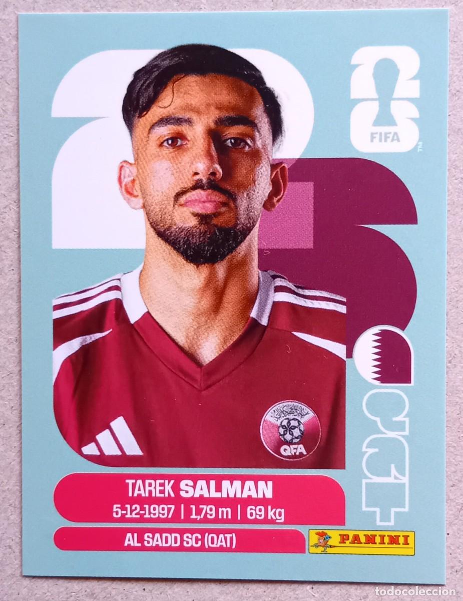 Cromos de f&uacute;tbol: Figurina Panini 2026 Cromo World Cup Usa Mundial 2026 Tarek Salman Qatar n QAT 8