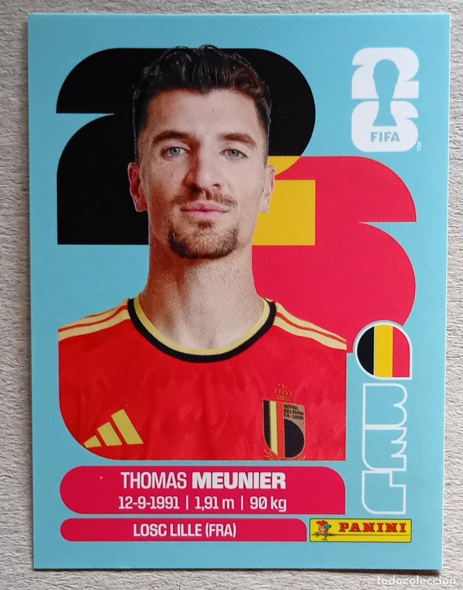 Cromos de f&uacute;tbol: Figurina Panini 2026 Cromo World Cup Usa Mundial 2026 Thomas Meunier Belgium n BEL 8