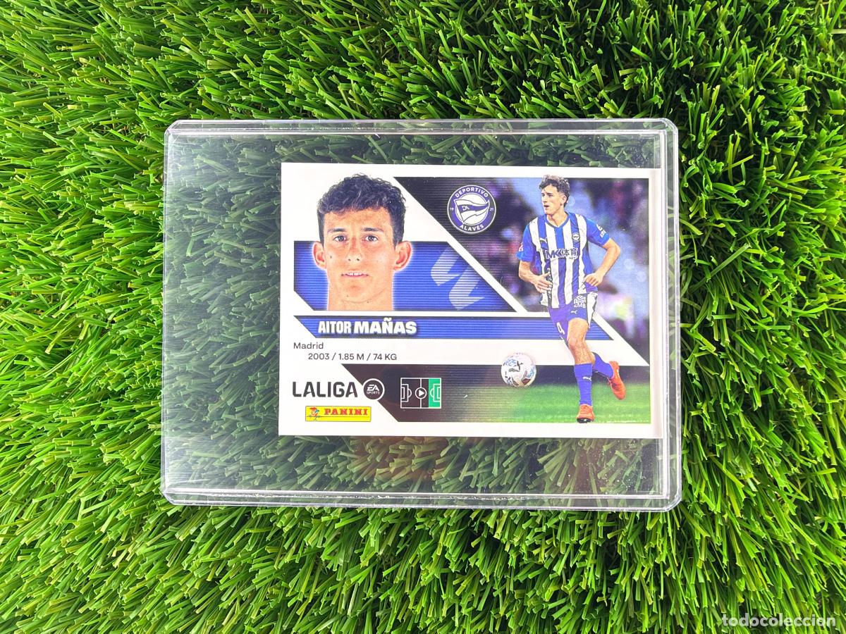 Football Stickers: N&ordm; 18B Ma&ntilde;as D Alav&eacute;s Liga Este 26 27