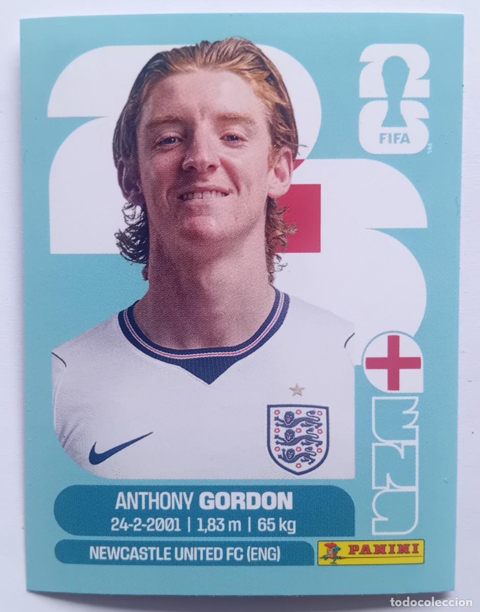 Fu&szlig;ball-Sticker: Figurina Panini 2026 Cromo World Cup Usa Mundial 2026 Anthony Gordon England n ENG 15