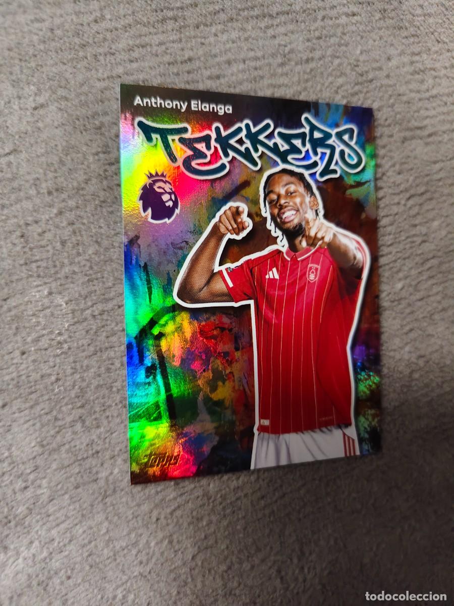 Cromos de f&uacute;tbol: 252 PREMIER LEAGUE 2025 26 ANTHONY ELANGA NOTTINGHAM FOREST TEKKER TOPPS 25 2026 TRADING CARDS AAL