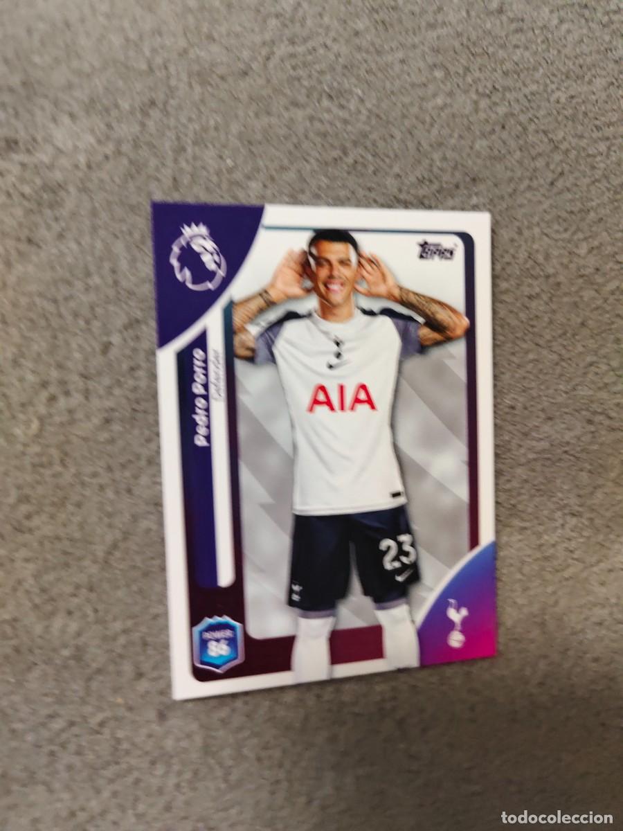 Cromos de f&uacute;tbol: 255 PREMIER LEAGUE 2025 26 PEDRO PORRO TOTTENHAM TOPPS 25 2026 TRADING CARDS AAL