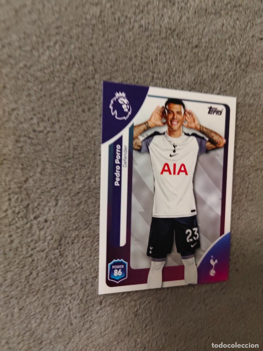 Cromos de f&uacute;tbol: 255 PREMIER LEAGUE 2025 26 PEDRO PORRO TOTTENHAM TOPPS 25 2026 TRADING CARDS AAL