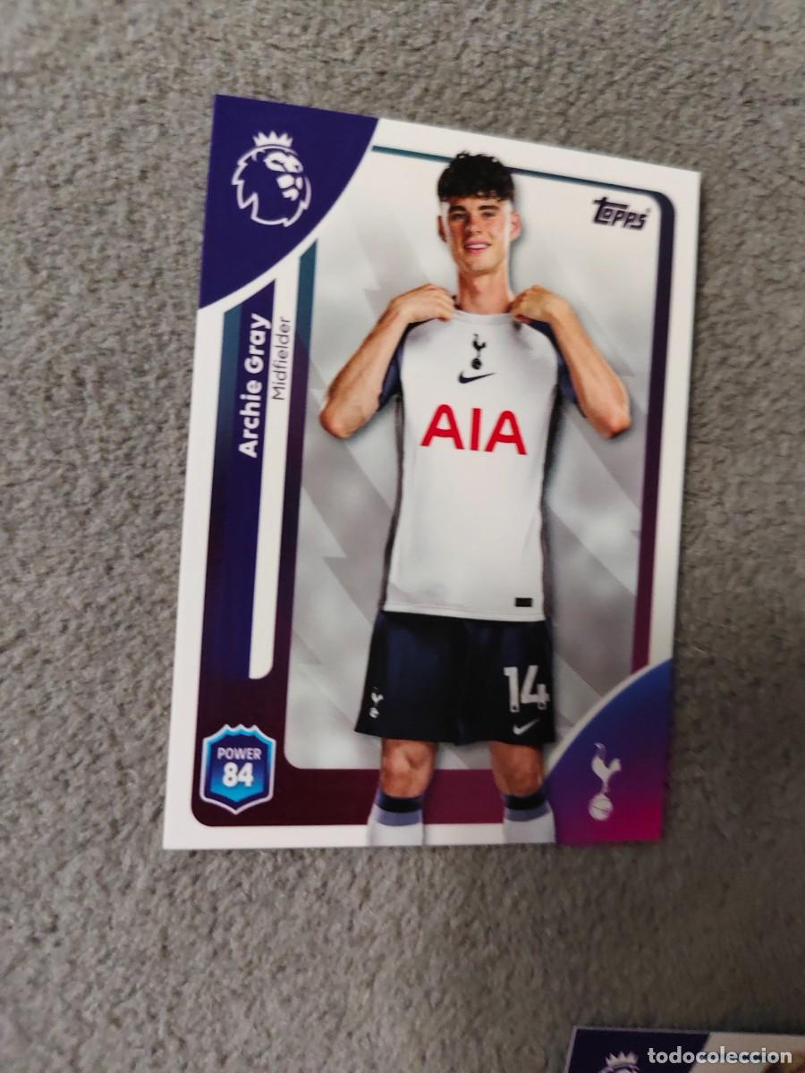 Cromos de f&uacute;tbol: 259 PREMIER LEAGUE 2025 26 ARCHIE GRAY TOTTENHAM TOPPS 25 2026 TRADING CARDS AAL