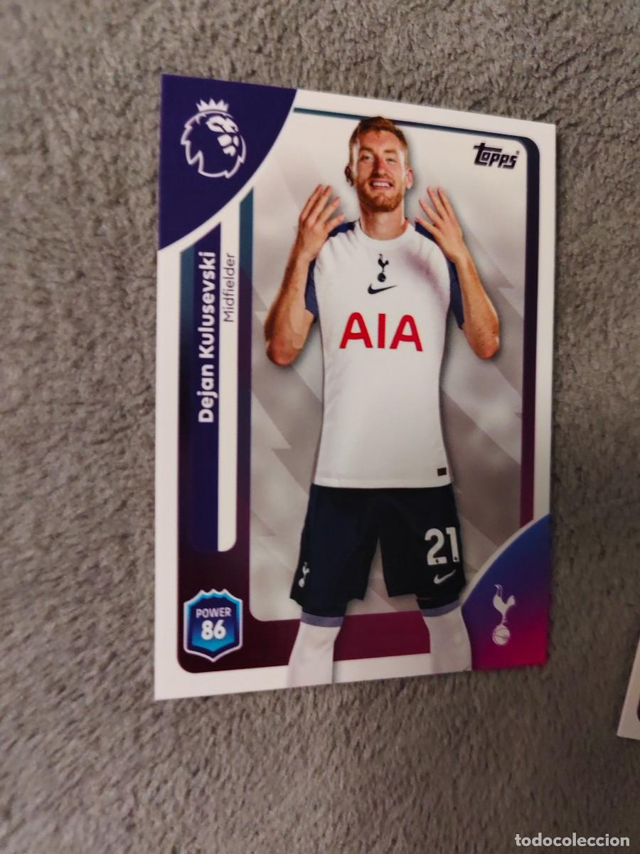 Cromos de f&uacute;tbol: 260 PREMIER LEAGUE 2025 26 DEJAN KULUSEVSKI TOTTENHAM TOPPS 25 2026 TRADING CARDS AAL