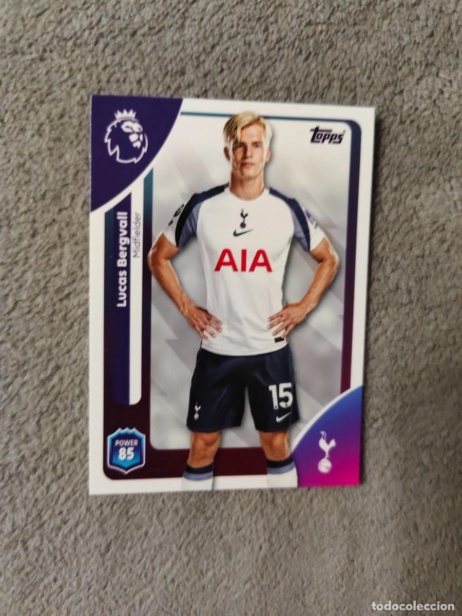 Cromos de f&uacute;tbol: 261 PREMIER LEAGUE 2025 26 LUCAS BERGVALL TOTTENHAM TOPPS 25 2026 TRADING CARDS AAL