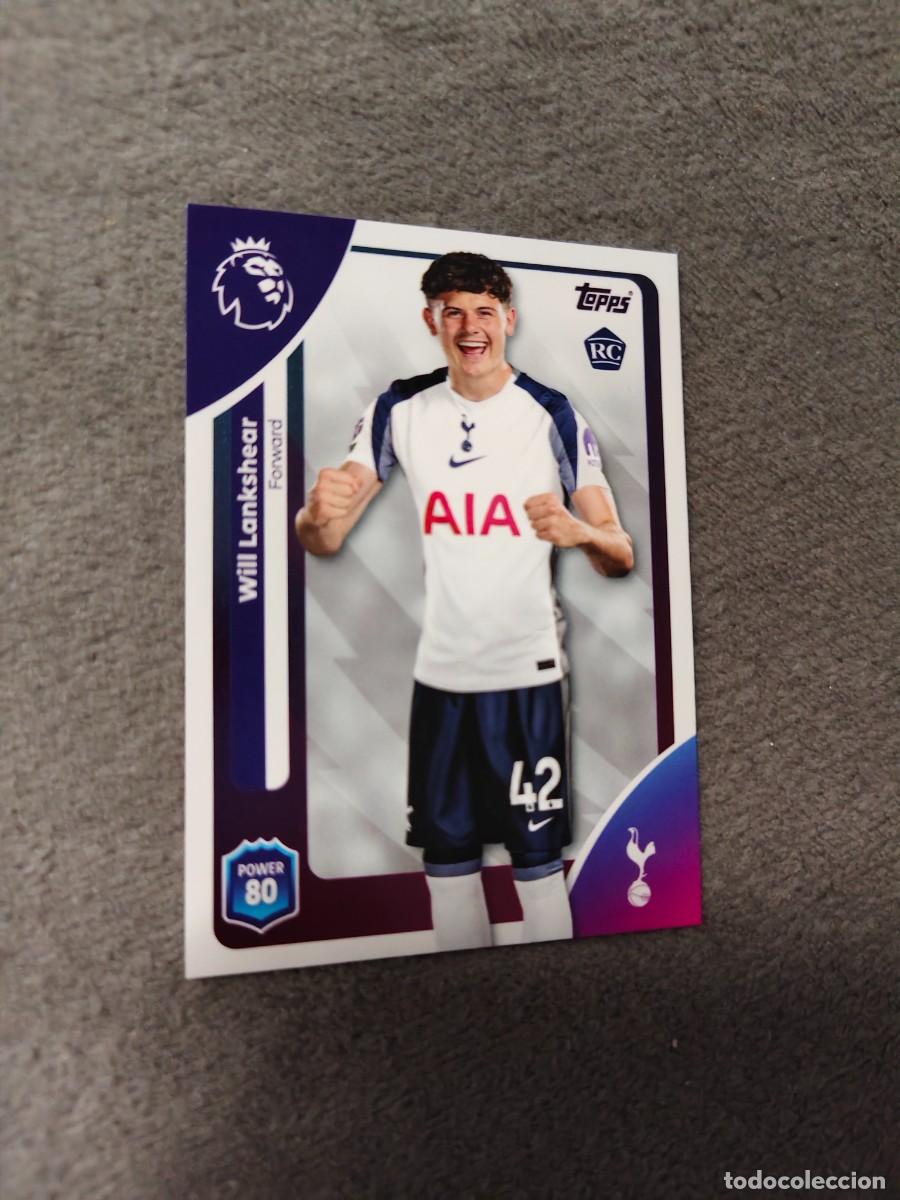 Cromos de f&uacute;tbol: 263 PREMIER LEAGUE 2025 26 WILL LANKSHEAR ROOKIE TOTTENHAM TOPPS 25 2026 TRADING CARDS AAL