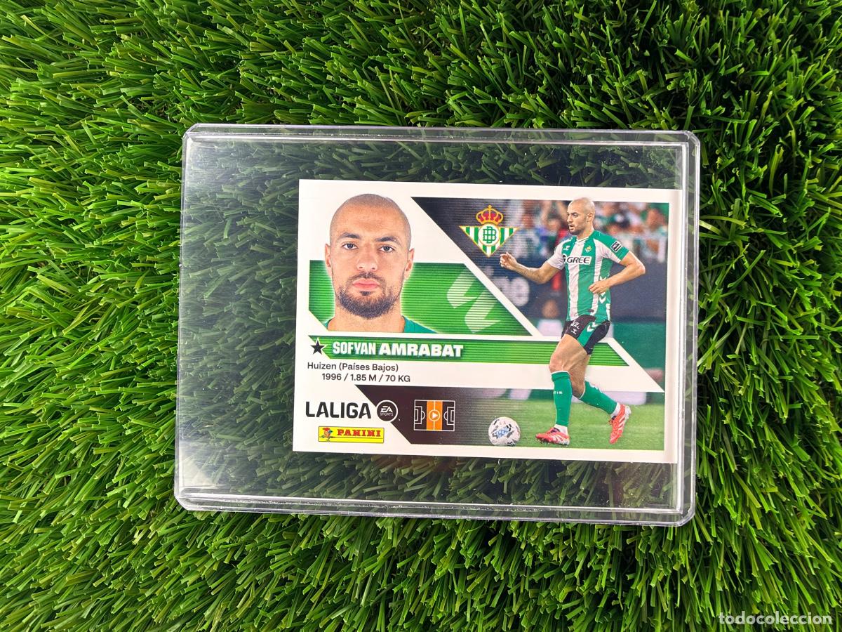 Cromos de f&uacute;tbol: N&ordm; 11 Amrabat Real Betis Liga Este 26 27