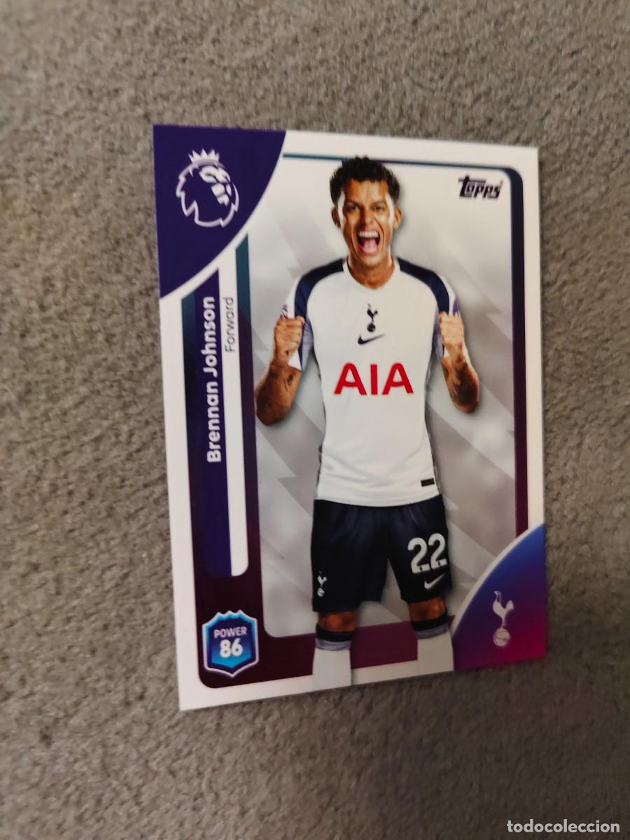 Cromos de f&uacute;tbol: 265 PREMIER LEAGUE 2025 26 BRENNAN JOHNSON TOTTENHAM TOPPS 25 2026 TRADING CARDS AAL