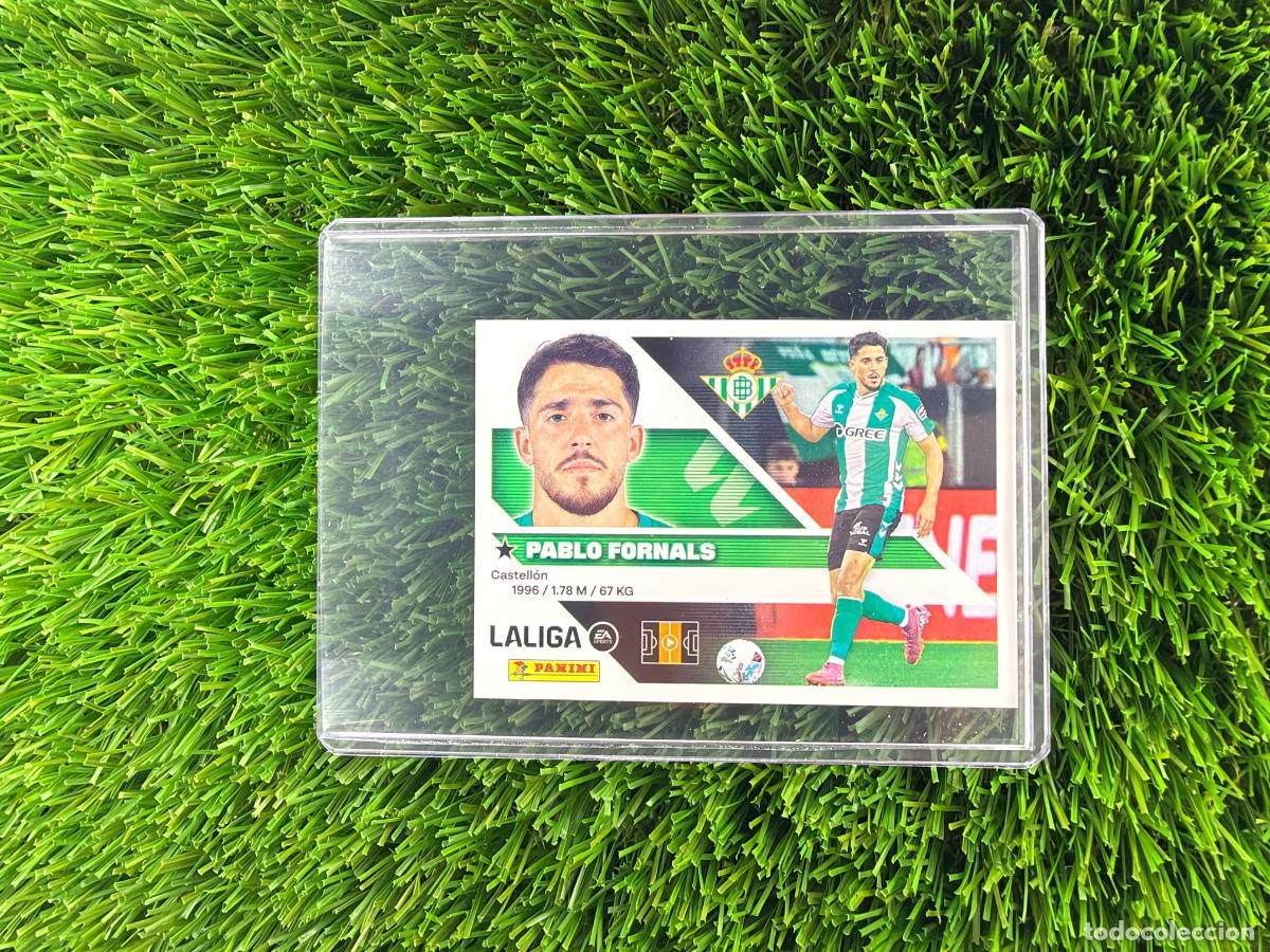 Cromos de f&uacute;tbol: N&ordm; 15 Pablo Fornals Real Betis Liga Este 26 27