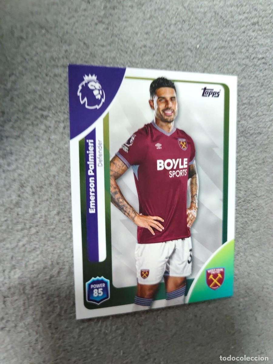 Cromos de f&uacute;tbol: 276 PREMIER LEAGUE 2025 26 EMERSON PALMIERI WEST HAM TOPPS 25 2026 TRADING CARDS AAL