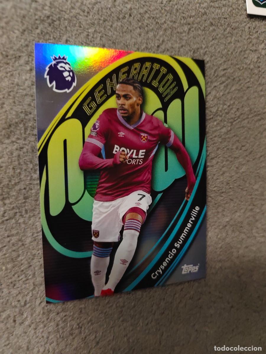 Cromos de f&uacute;tbol: 286 PREMIER LEAGUE 2025 26 SUMMERVILLE WEST HAM GENERATION NOW TOPPS 25 2026 TRADING CARDS AAL