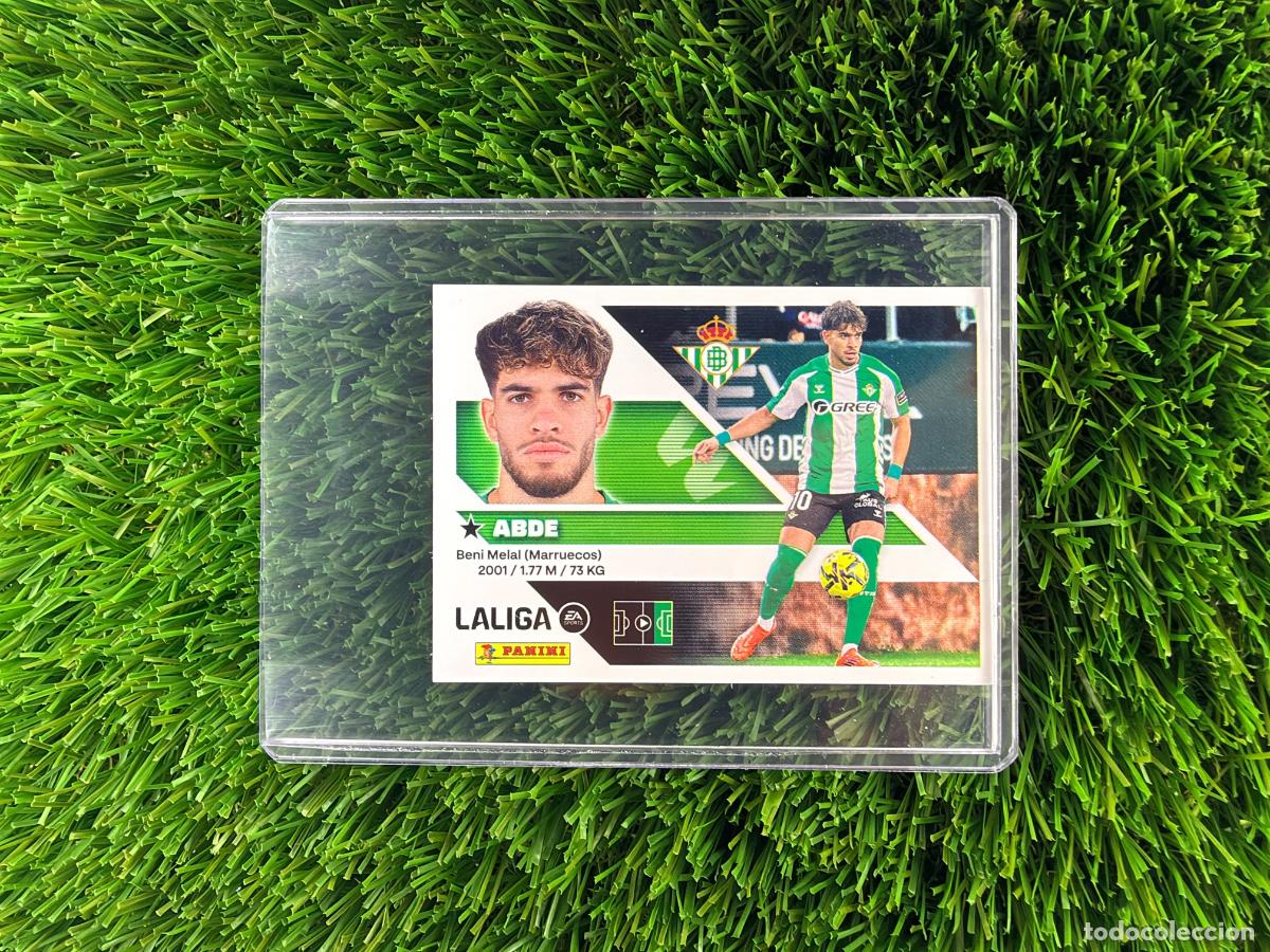 Cromos de f&uacute;tbol: N&ordm; 20 Abde Real Betis Liga Este 26 27
