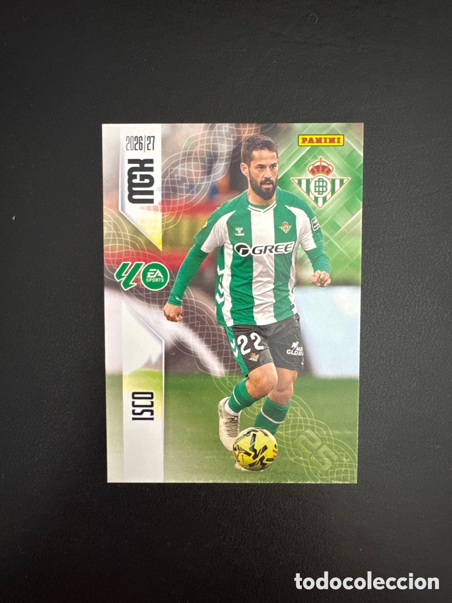 Cromos de f&uacute;tbol: ISCO BETIS NUMERO 104 MEGACRACKS 2026 2027