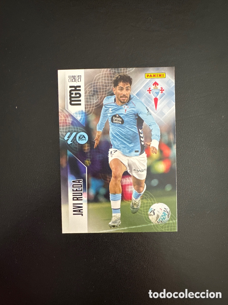 Cromos de f&uacute;tbol: JAVI RUEDA CELTA DE VIGO NUMERO 112 MEGACRACKS 2026 2027