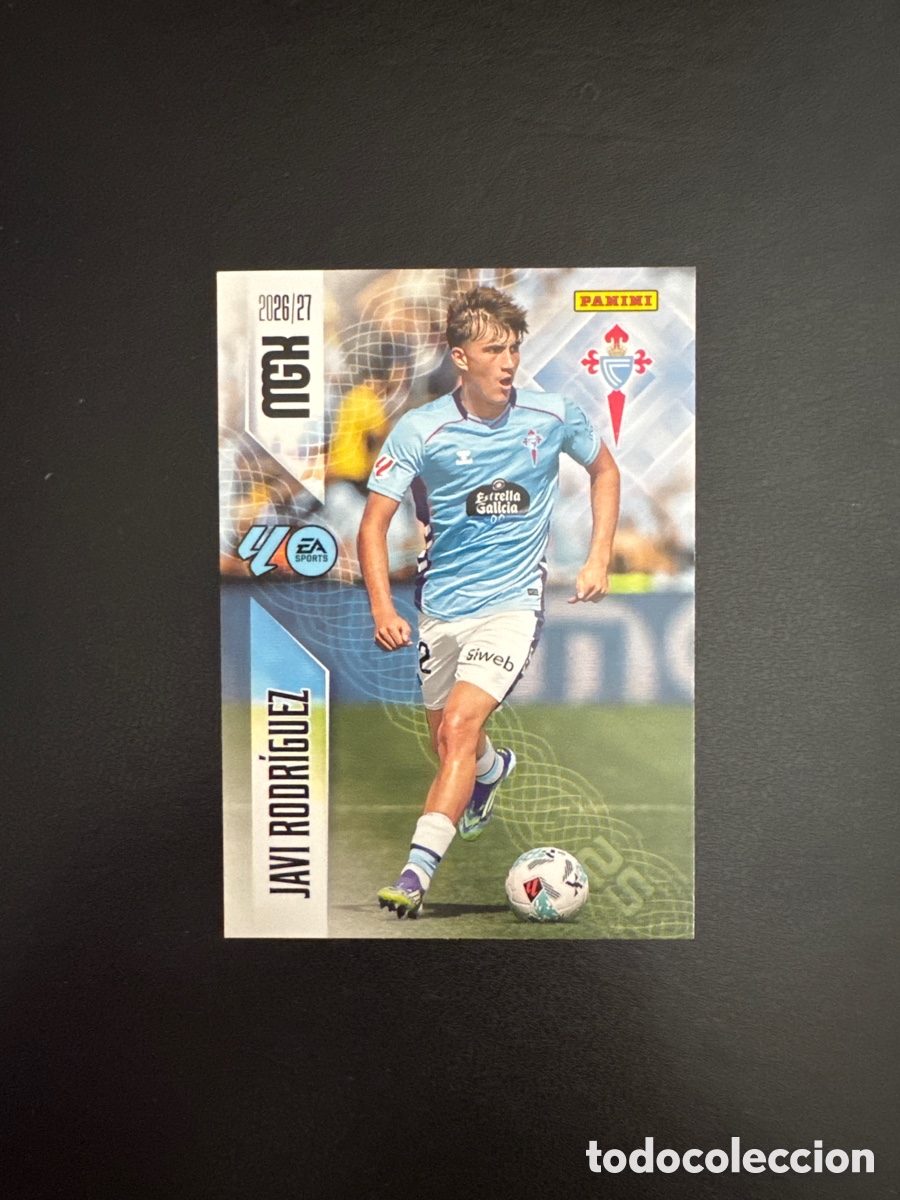 Cromos de f&uacute;tbol: JAVI RODR&Iacute;GUEZ CELTA DE VIGO NUMERO 114 MEGACRACKS 2026 2027