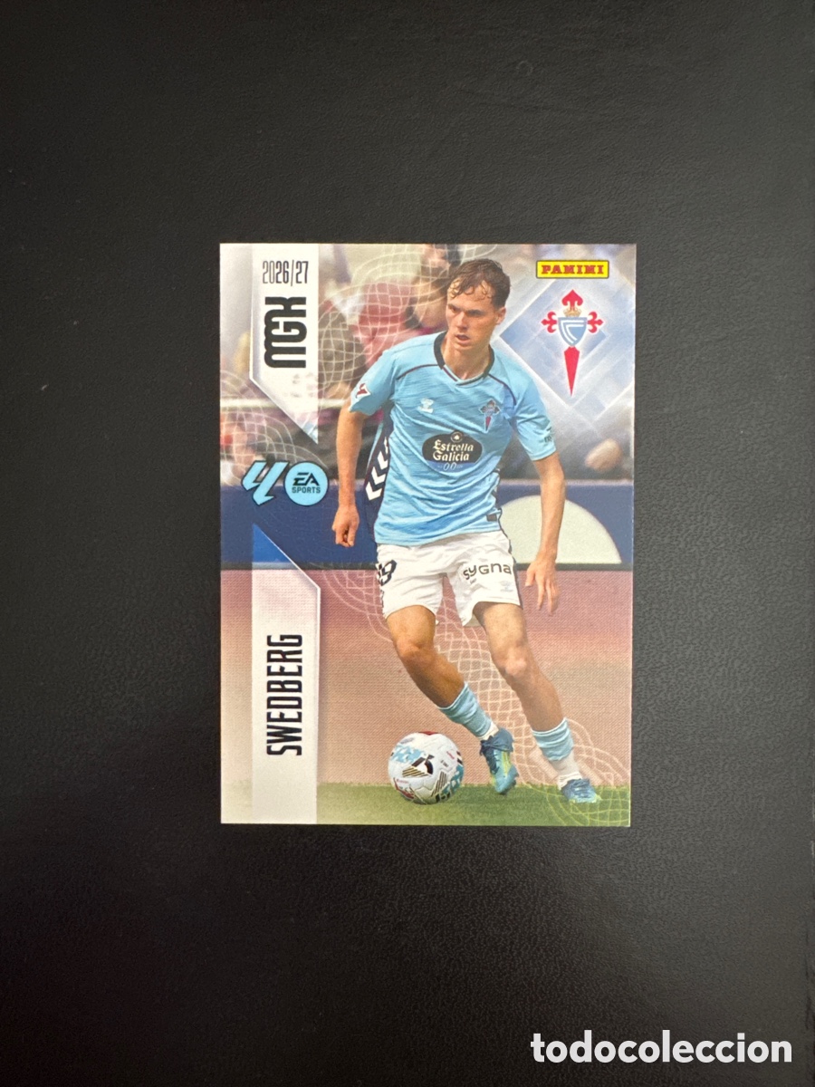 Cromos de f&uacute;tbol: SWEDBERG CELTA DE VIGO NUMERO 122 MEGACRACKS 2026 2027