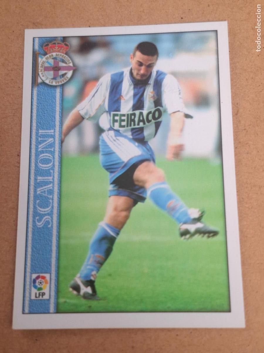 Cromos de f&uacute;tbol: MUNDICROMO 2000 2001 00 01 - 14 SCALONI - R.C. DEPORTIVO