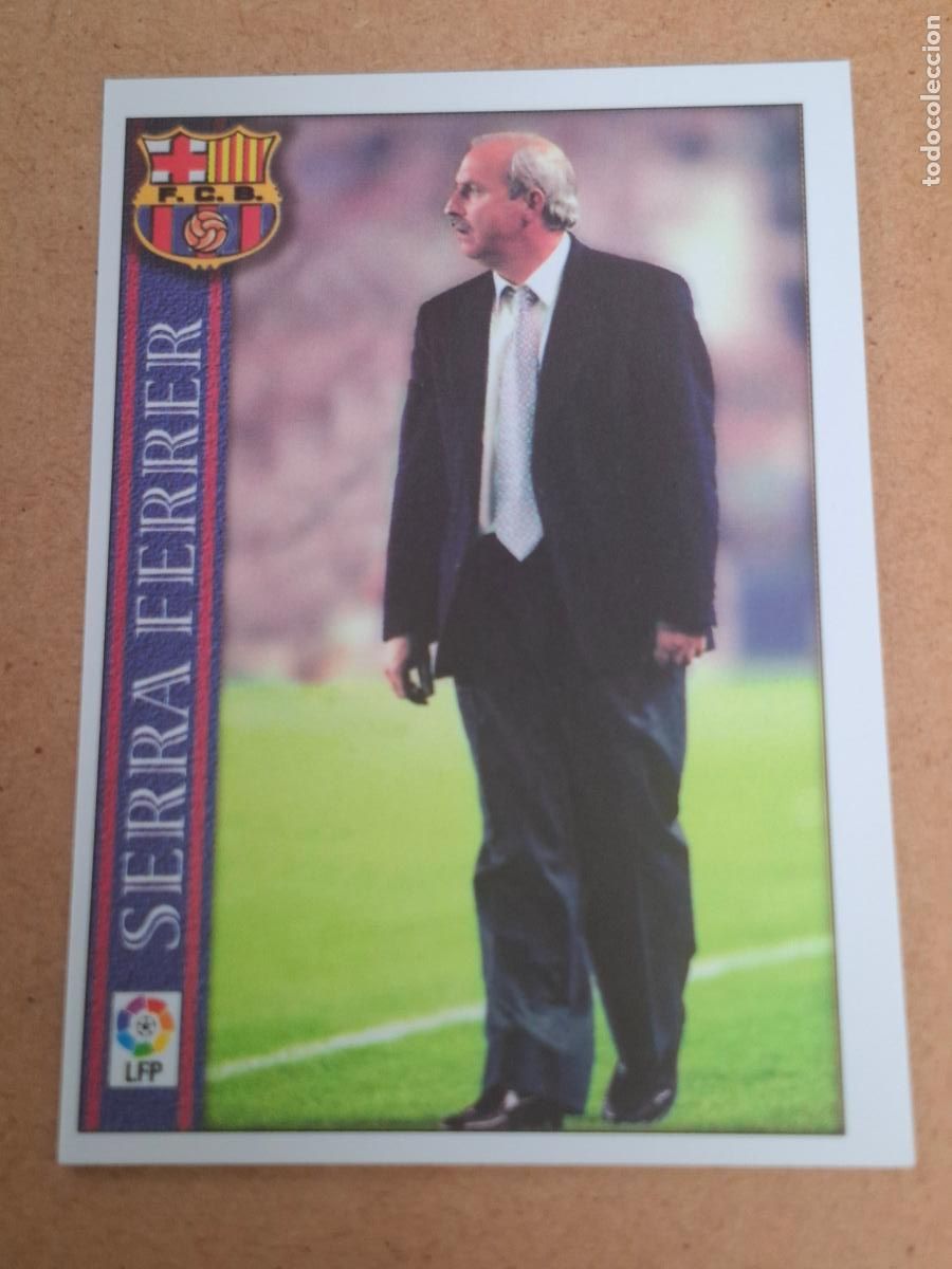 Cromos de f&uacute;tbol: MUNDICROMO 2000 2001 00 01 - 24 SERRA FERRER - FC. BARCELONA