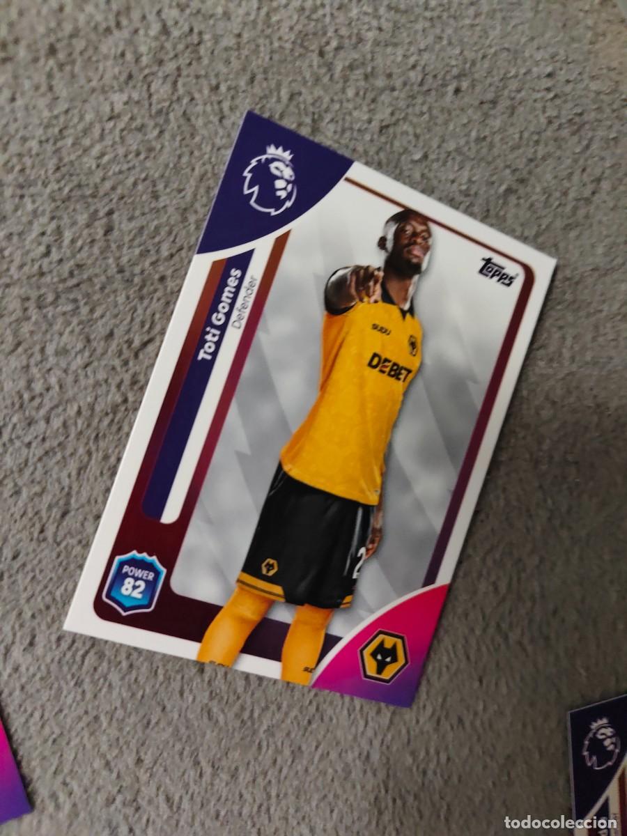 Cromos de f&uacute;tbol: 294 PREMIER LEAGUE 2025 26 TOTI GOMES WOLVERHAMPTON TOPPS 25 2026 TRADING CARDS AAL