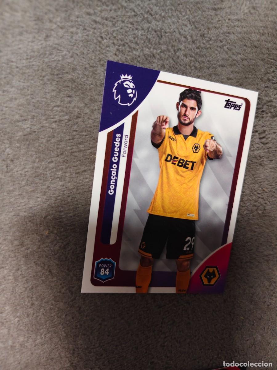 Cromos de f&uacute;tbol: 300 PREMIER LEAGUE 2025 26 GON&Ccedil;ALO GUEDES WOLVERHAMPTON TOPPS 25 2026 TRADING CARDS AAL