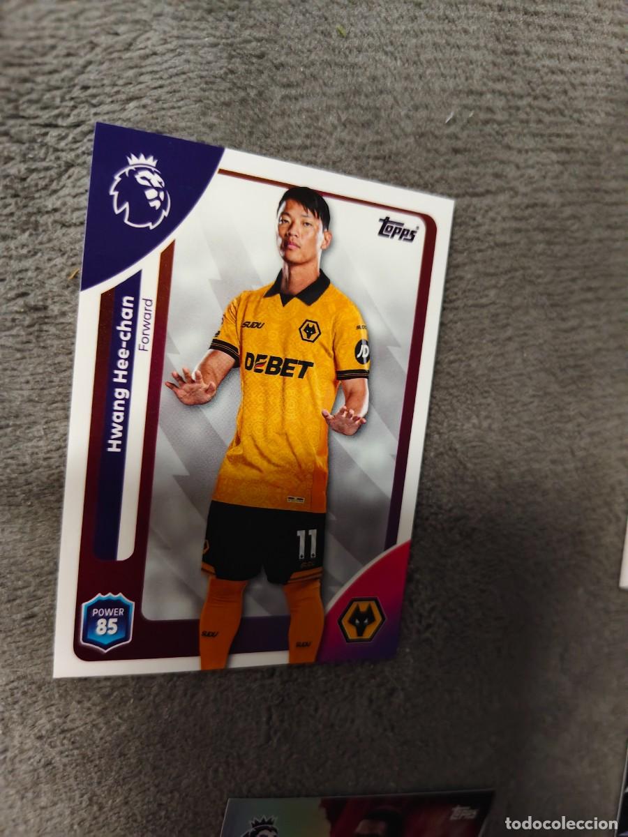 Cromos de f&uacute;tbol: 301 PREMIER LEAGUE 2025 26 HWANG HEE-CHAN WOLVERHAMPTON TOPPS 25 2026 TRADING CARDS AAL