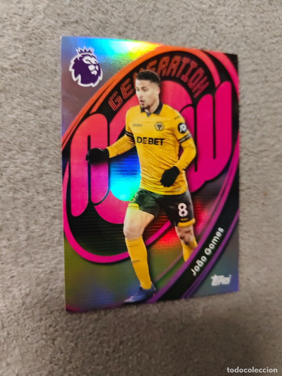 Cromos de f&uacute;tbol: 304 PREMIER LEAGUE 2025 26 JO&Atilde;O GOMES WOLVERHAMPTON GENERATION NOW TOPPS 25 2026 TRADING CARDS AAL