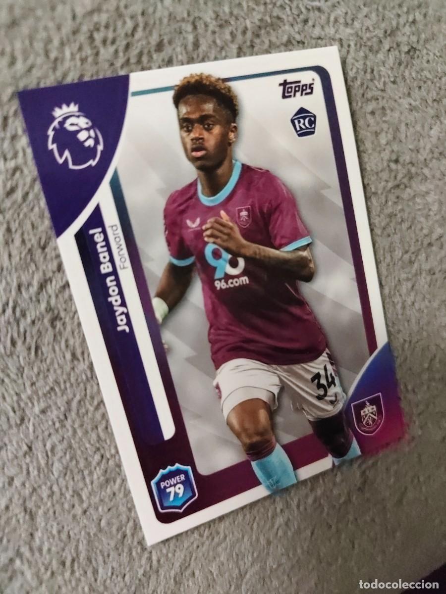 Fu&szlig;ball-Sticker: 321 PREMIER LEAGUE 2025 26 JAYDON BANEL ROOKIE BURNLEY TOPPS 25 2026 TRADING CARDS AAL