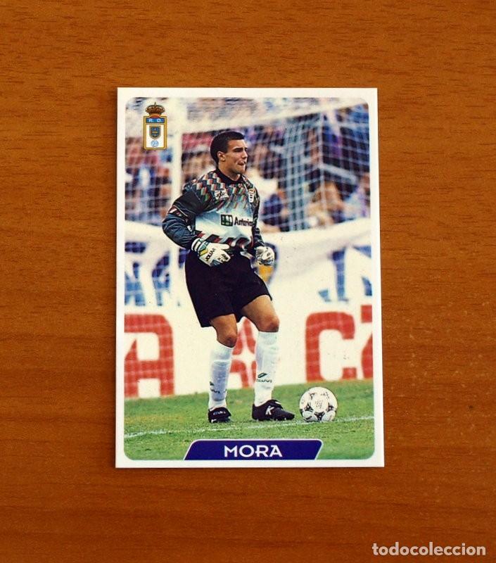 Cromos de f&uacute;tbol: Real Oviedo -N&ordm; 147 Mora -Las Fichas de la Liga 95-96-1995-1996 -Mundicromo