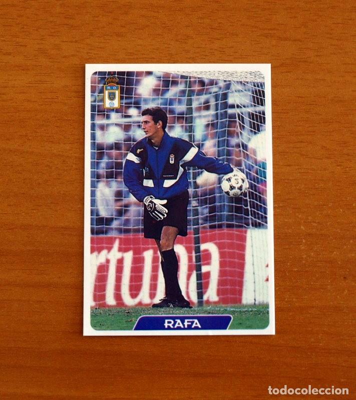 Fu&szlig;ball-Sticker: Real Oviedo -N&ordm; 148 Rafa -Las Fichas de la Liga 95-96-1995-1996 -Mundicromo